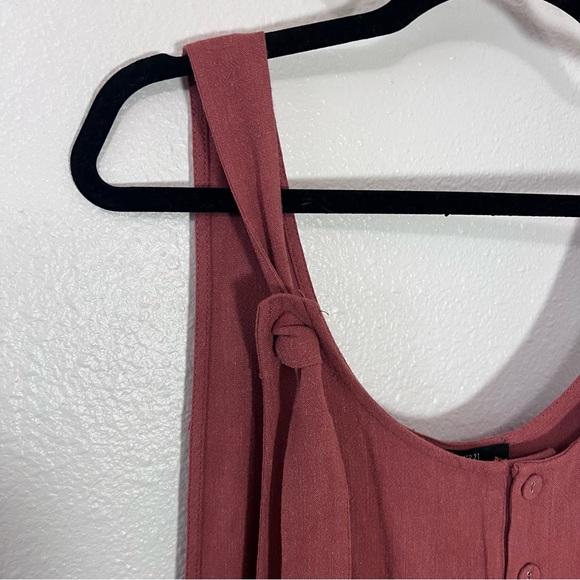 Forever 21 Rust Jumper with Adjustable Straps - Swim Cover Up Medium - Picture 7 of 13